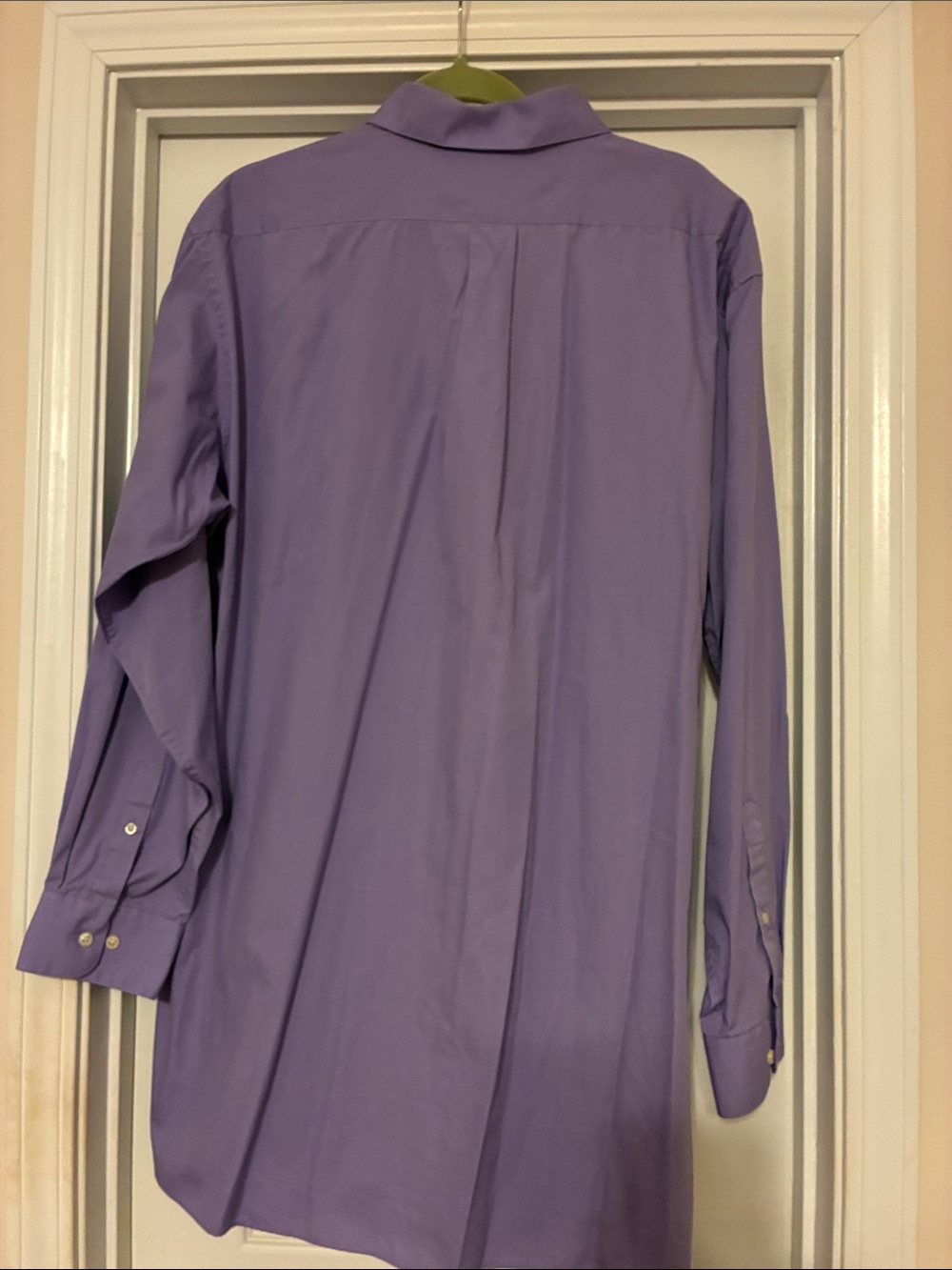Alexander Julian 2XLT Lavender Button-Front Dress Shirt - Picture 2 of 3
